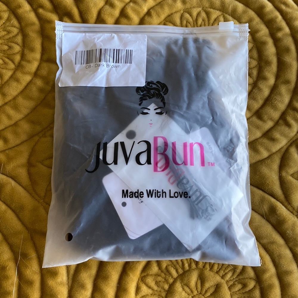 JuvaBun Dark Brown Messy Bun